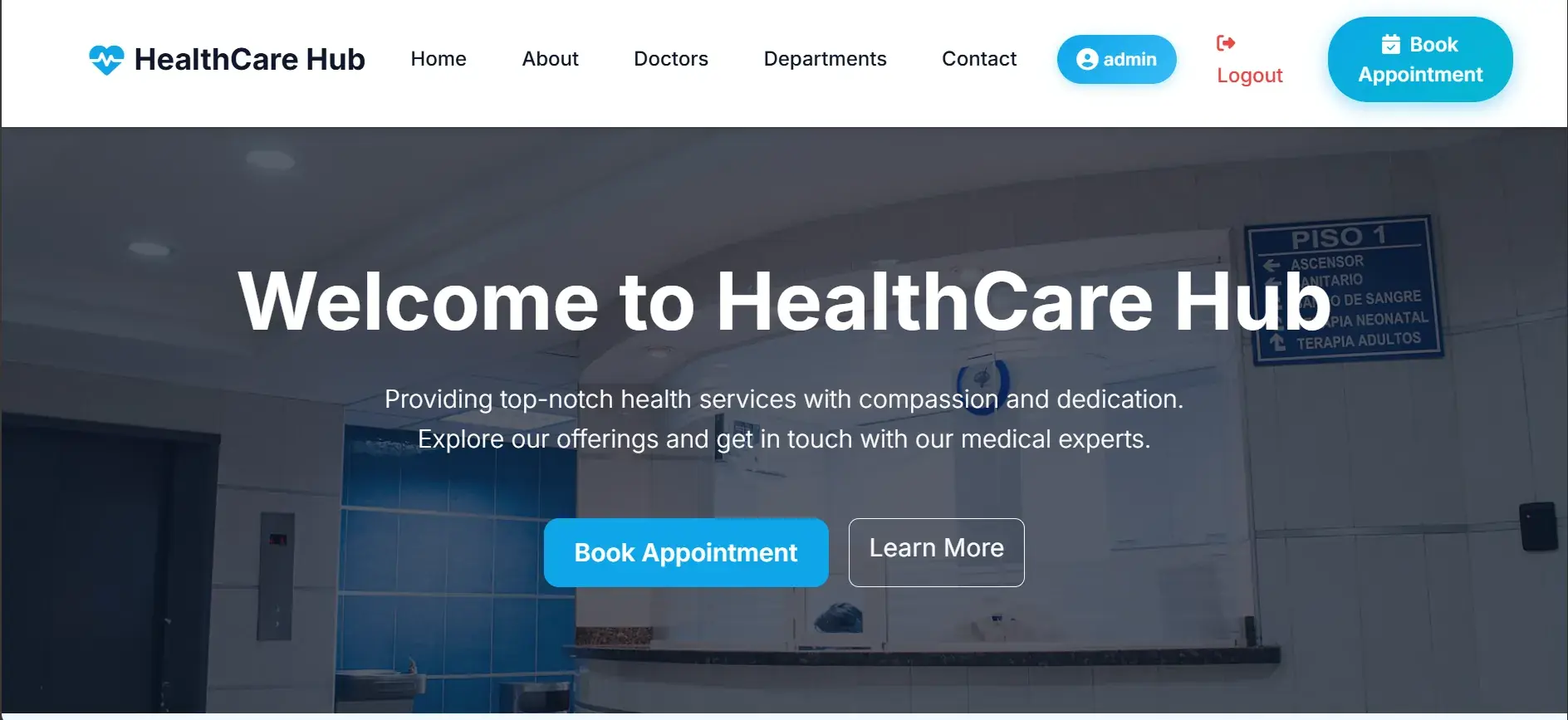 MediBook – Django Hospital Appointment System